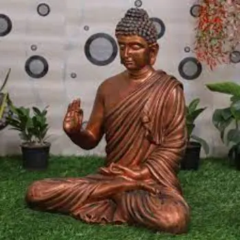 Copper Buddha Statue 